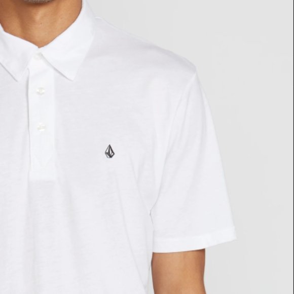 Volcom Other - Volcom White Banger Polo Shirt NEW